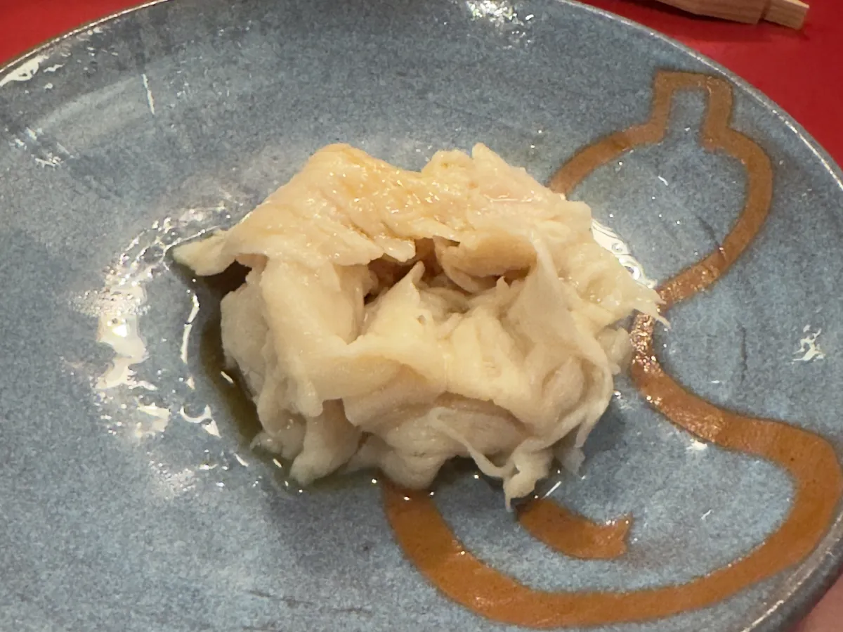 ミノ湯引き